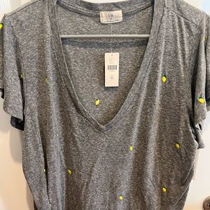 Anthopologie V-neck shirt by T.I.A